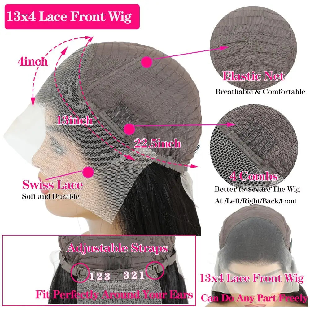 220 % Perruque bob bouclée Cheveux humains 4C Bords crépus Perruque Bob courte Vague profonde Perruques 13x4 Bob Lace Frontal